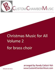 Christmas Carols for All, Volume 2 (for Brass Choir) P.O.D. cover Thumbnail